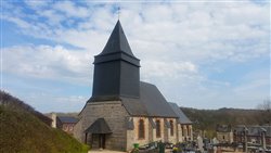 Église Saint-Aubin - Heugleville-sur-Scie